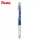 (2支1包)PENTEL 限量江戶切子極速鋼珠筆0.5 矢來紋