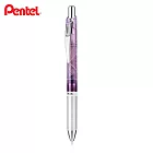 (2支1包)PENTEL 限量江戶切子極速鋼珠筆0.5 麻葉與菊紋