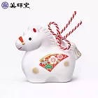 日本-薬師窯 招福干支系列 錦彩招福壽壽馬（土鈴・中）
