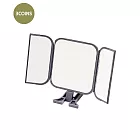 【日本3COINS】旅行化妝神器！ 摺疊三面鏡，妝容零死角 黑色