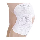 【TRUSTO】可調節護膝加壓綁帶髕骨半月板護膝 新八代旗艦款(單支) 白色M