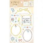 【日本Wa-Life】春限定｜留言貼紙4張入 ‧ 胸針