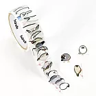 【日本bande】日本貼紙型和紙膠帶 ‧ 住在手帳裡的人們(文鳥)