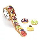 【日本bande】日本貼紙型和紙膠帶 ‧ 復刻版 水果塔