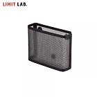 LIHIT LAB A-7391 薄型網狀置物盒(附磁鐵)  黑