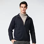 【ST.MALO】極光流線石墨烯無限男外套-2525MJ- M 深藍黑