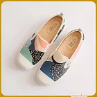 【花見小路】想像之境 女鞋 手工布鞋 寬楦 JP23  藍粉