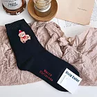 Kankoku韓國  叮叮噹聖誕襪子   * 黑色