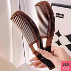 JIAGO 二合一頭皮按摩梳/蓬鬆梳/美髮梳 棕色