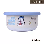 【HOUSUXI舒希】史努比－歐拉夫 不鏽鋼雙層隔熱碗730ml-A3