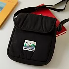 【瀏海樹】上山下海側背小包 2.0 - 黑色