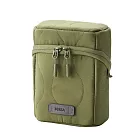 ELECOM BORSA絎縫可立式小物收納包M- 綠