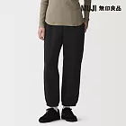 【MUJI 無印良品】女裏毛褲 S 黑色