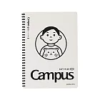 KOKUYO Noritake聯名Ⅳ軟線圈筆記本8mm點線B5- 米