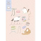 【日本Wa-Life】tobimatsu shoichiro聯名 雙口袋資料夾A5 ‧ 馬卡龍