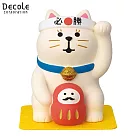 【DECOLE】concombre 悠閒合格祈願 必勝祈願招財貓