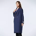 【ST.MALO】秘魯雙面雪境牧旅羊駝大衣-2508WC- XL 深丈青/橡樹棕