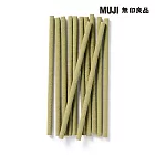 【MUJI 無印良品】線香 /綠茶香味/12支.長型