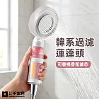 【上手家居】韓系過濾蓮蓬頭(蓮蓬頭/花灑蓮蓬頭/蓮蓬頭過濾/濾芯蓮蓬頭) 薰衣草