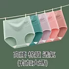 【唯密色】大碼-高腰棉質女客製內褲@Z65 XL 豆沙