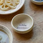 【韓國momur】weekend Achim 陶瓷小碟8cm ‧ 燕麥棕