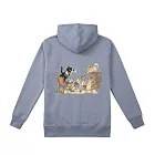 【MsMore】 森林系貓咪的下午茶派對外套(內刷毛)# 127113 S 銀色