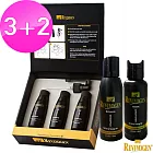 【REVIVOGEN立髮健】 第三代強效 鋸棕櫚 洗護養3+2超值組(養髮液*3+洗髮乳*1+護髮素*1)