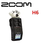 Zoom H6 專業級手持數位 錄音機 錄音筆 可外接4支麥克風 支援高達24bit音頻WAV和各種MP3格式的44.1,48或96 kHz取樣 公司貨保固18個月