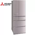 三菱605L日本原裝變頻六門電冰箱MR-JX61C玫瑰金(N)