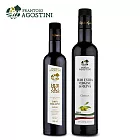 【曼時】Agostini莊園 義大利特級初榨橄欖油 Classico 500ml + Hurticinum 250ml 高階料理2件組