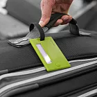 《TRAVELON》我的行李掛牌2入 | 行李吊牌 識別吊牌 登機牌 姓名牌 - 綠