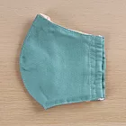 【和諧生活有機棉】大人有機棉兩用口罩 湖藍