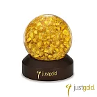 【Just Gold 鎮金店】工藝擺件-金箔水晶球