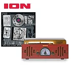 ION Audio Trio LP neo 3合1復古箱式黑膠唱機/ AM/FM收音機★獨家黑膠唱片珍藏組 朱約信的音樂／朱約信現場作品 貳