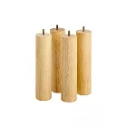 【MUJI 無印良品】木製腳/26cm/原色(M8)