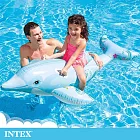 【INTEX】小花海豚座騎(175x66cm) 適3歲+ (58535NP)