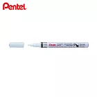 PENTEL MSP10 彩色油漆筆 細字  白色