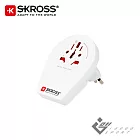 瑞士Skross 歐規小圓3插旅行萬國轉接頭