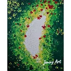 【玲廊滿藝】陳怡蓉Jenny-花現台灣50x40cm