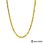 JoveGold漾金飾 一輩子的約定黃金桂花鍊-大(約5.00錢)(約1.6尺/48cm)