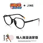 JINS火影忍者疾風傳系列眼鏡-鳴人與漩渦家徽款式(URF-24S-A136) 黑色