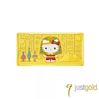 【Just Gold 鎮金店】Hello Kitty 環遊世界-埃及 金條10g 無