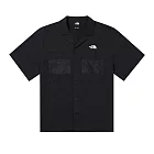 The North Face M FIRST TRAIL S/S SHIRT - AP 男短袖襯衫-黑-NF0A83TPJK3 S 黑色