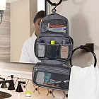 《TRAVELON》防潑水3層盥洗化妝包(螢光綠) | 化妝包 收納包 旅行小包 沐浴小包 盥洗收納包