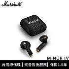 Marshall Minor IV 真無線藍牙耳機 -  經典黑