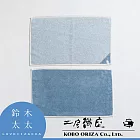 【工房織座】SUFFICE 棉麻混紡雙色快乾浴墊(多色任選- 靛藍) | 鈴木太太公司貨