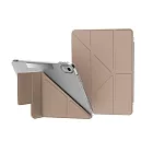 SwitchEasy Origami Nude 全方位支架透明背蓋保護套 2022 iPad10th 10.9’ 奶茶色