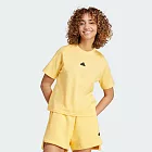 ADIDAS W Z.N.E. TEE 女短袖上衣-黃-IS3932 L 黃色