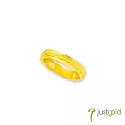 【Just Gold 鎮金店】予愛.結緣 黃金對戒(窄版-女戒)港圍 11 黃金