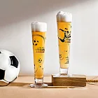 【德國 RITZENHOFF】英雄節系列- 足球英雄經典啤酒紀念對杯/385ml